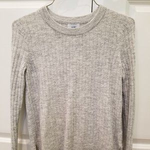 Grey Textured Sweater